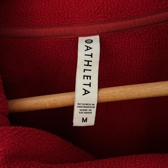 Athleta Cozy Karma Asymetric Pullover | Medium - Picture 3 of 9